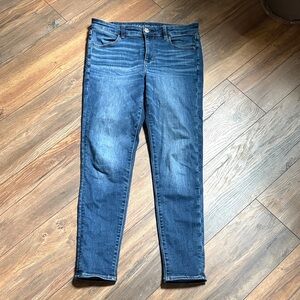 American Eagle Outfitters Dark Blue Skinny Jeans